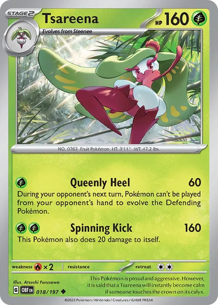 Tsareena card image