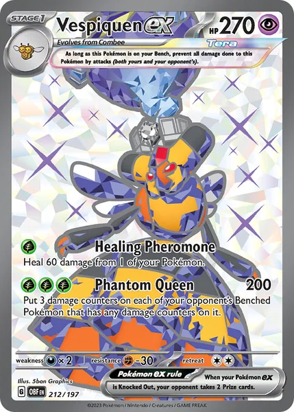 Vespiquen ex card image