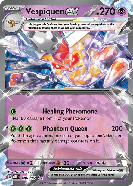 Vespiquen ex card image
