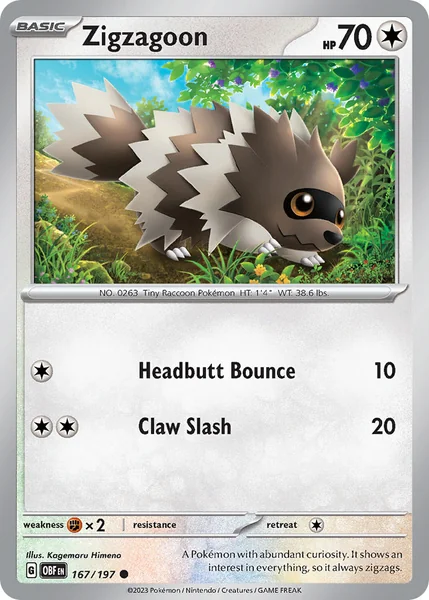 Zigzagoon card image