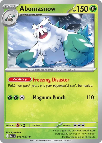 Abomasnow card image