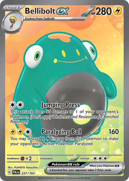Bellibolt ex card image