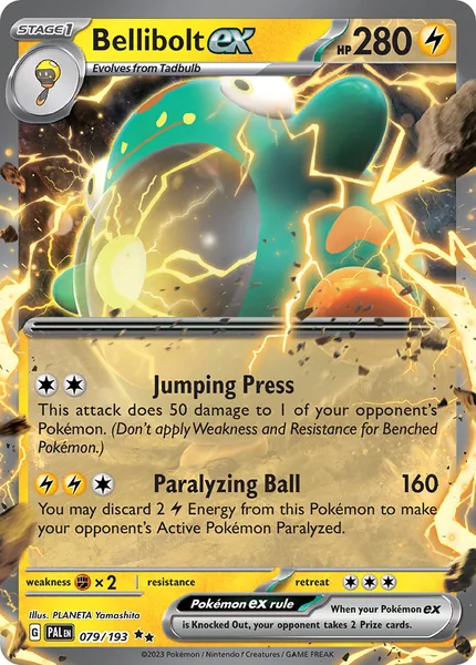 Bellibolt ex card image