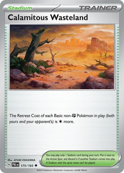 Calamitous Wasteland card image