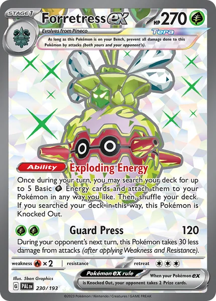 Forretress ex card image