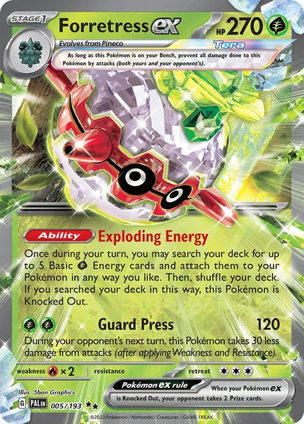 Forretress ex card image