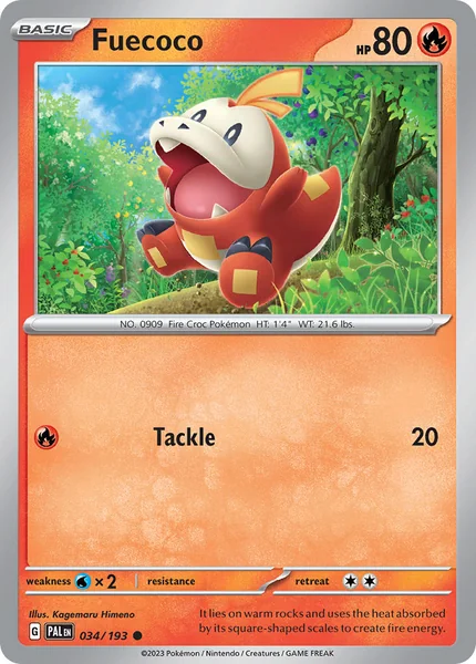 Fuecoco card image