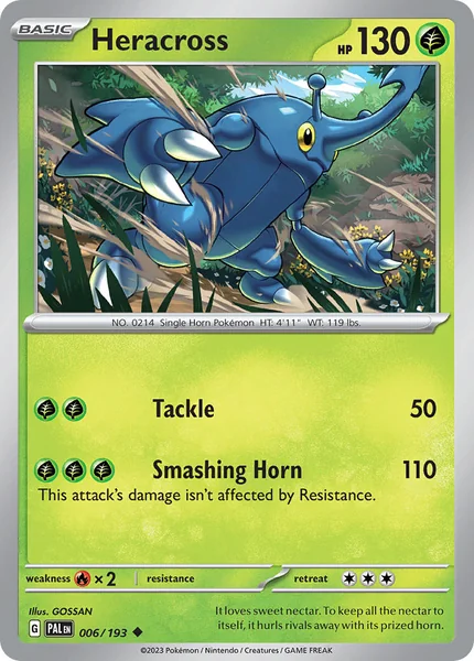 Heracross card image