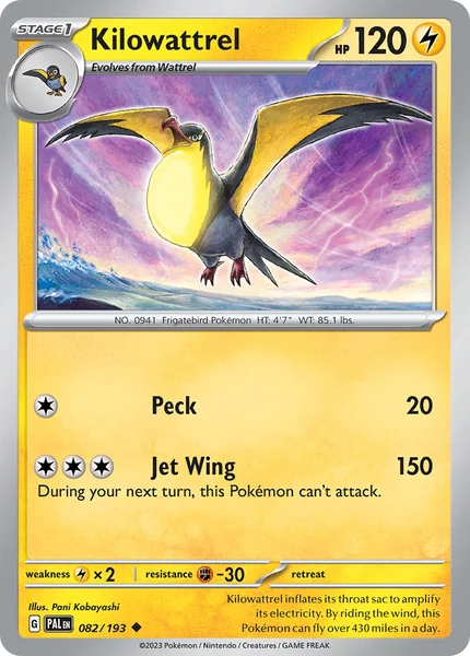 Kilowattrel card image