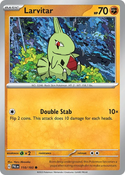 Larvitar card image