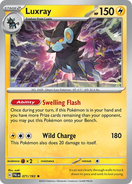 Luxray card image