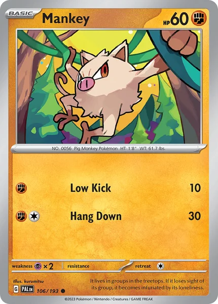 Mankey card image