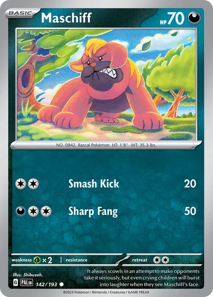 Maschiff card image