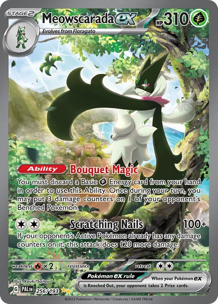 Meowscarada ex card image