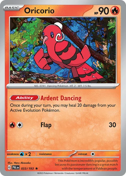 Oricorio card image