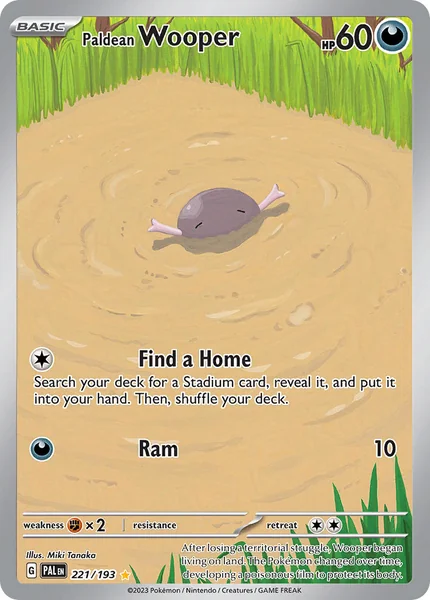 Paldean Wooper card image