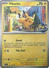 Pikachu card image