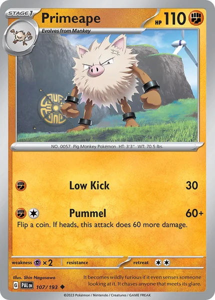 Primeape card image
