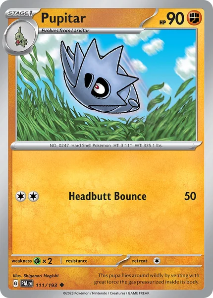Pupitar card image