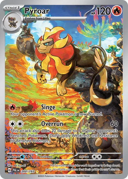 Pyroar card image