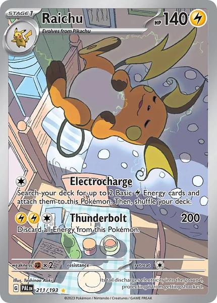 Raichu card image