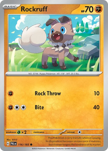 Rockruff card image