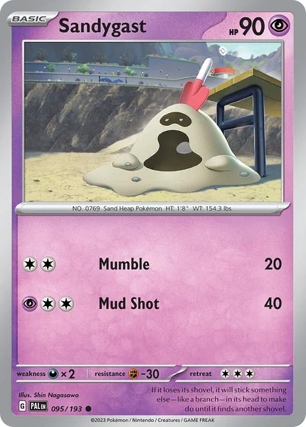 Sandygast card image