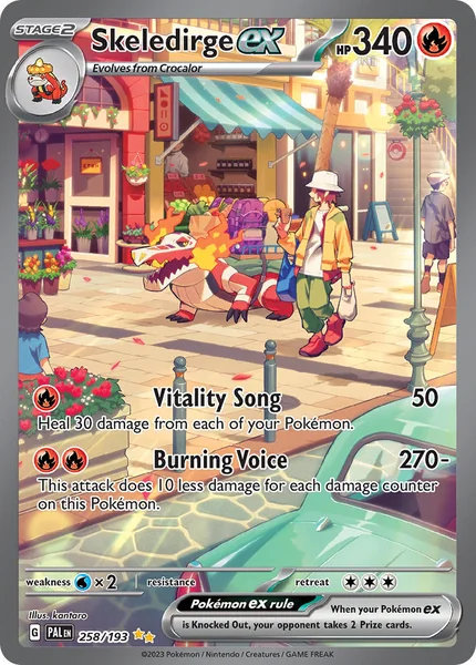 Skeledirge ex card image