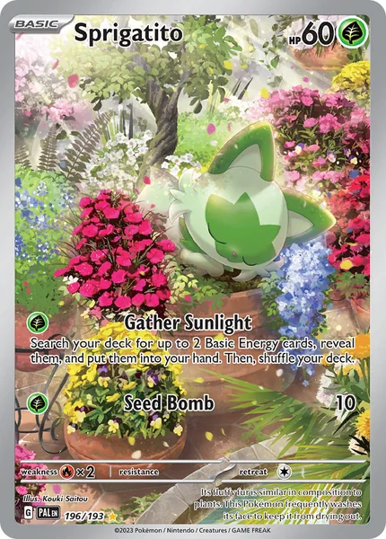 Sprigatito card image