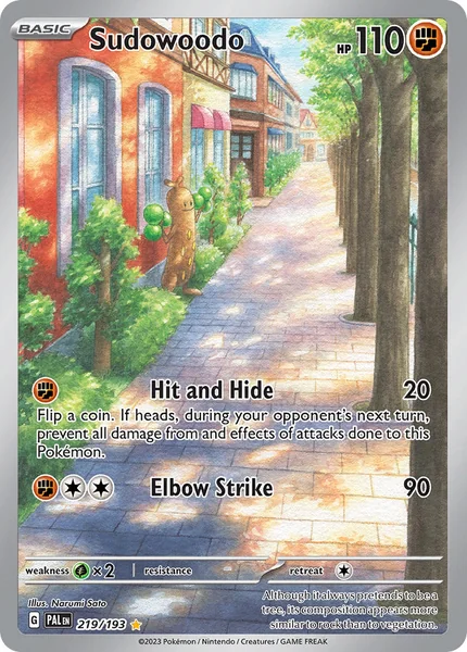 Sudowoodo card image