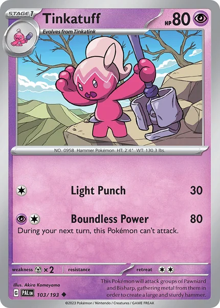 Tinkatuff card image