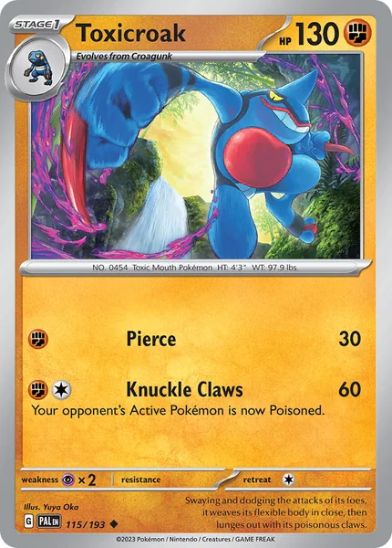 Toxicroak card image