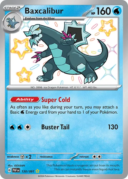 Baxcalibur card image