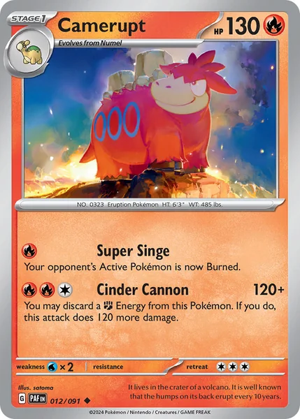 Camerupt card image