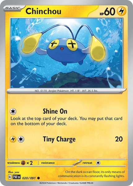 Chinchou card image