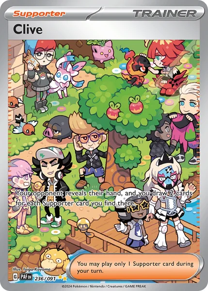 Clive card image