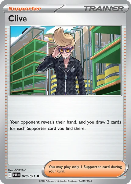 Clive card image