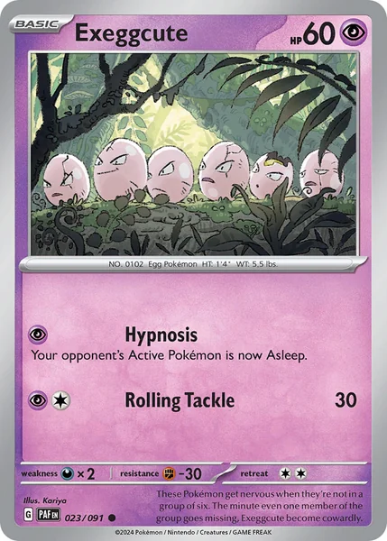Exeggcute card image