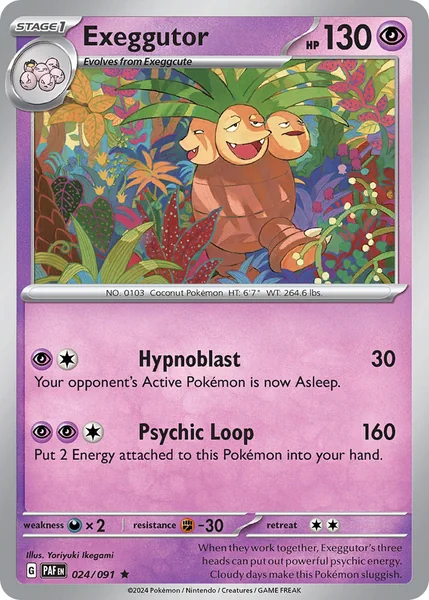Exeggutor card image