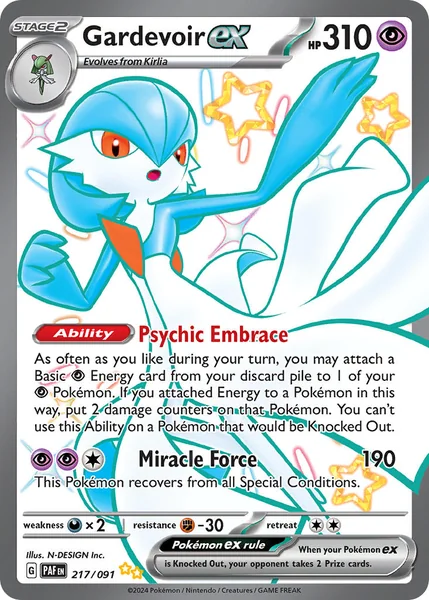 Gardevoir ex card image