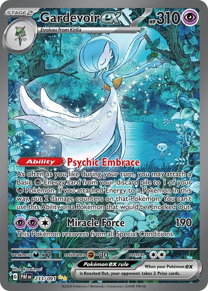 Gardevoir ex card image