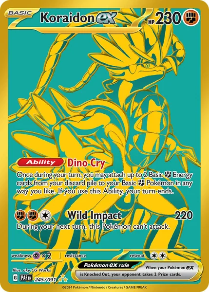 Koraidon ex card image