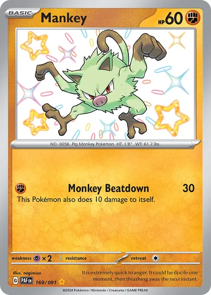 Mankey card image