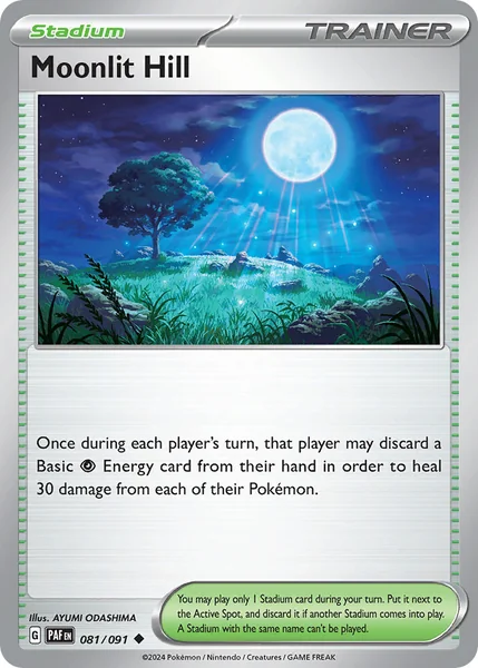 Moonlit Hill card image