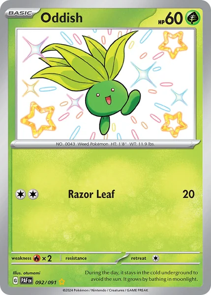 Oddish card image