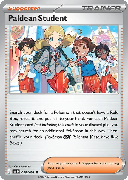 Paldean Student card image