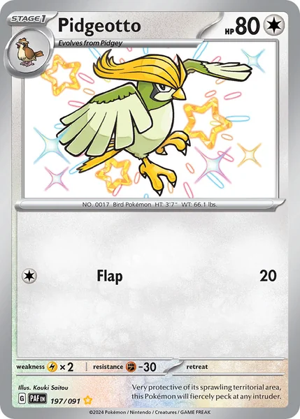 Pidgeotto card image