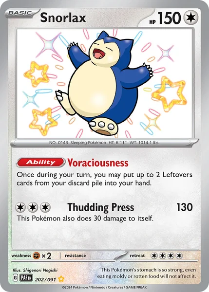 Snorlax card image
