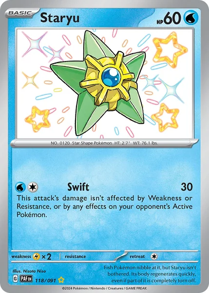 Staryu card image
