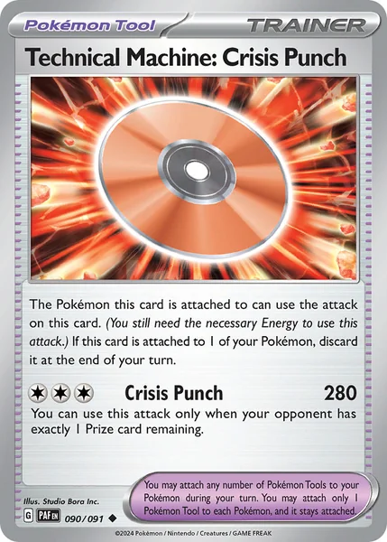 Technical Machine: Crisis Punch card image